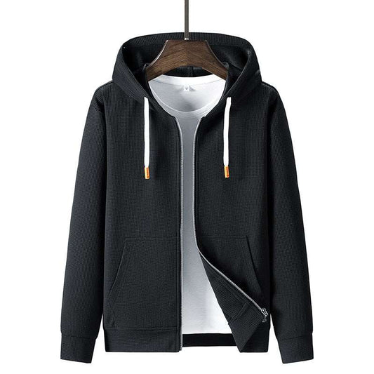 Men's Trendy Fashion Waffle Hooded Casual Sports Sweater SuitElevate your casual wardrobe with our Men's Trendy Fashion Waffle Hooded Casual Sports Sweater Suit. This versatile ensemble combines comfort, style, and functionaliTrendy Fashion Waffle Hooded Casual Sports Sweater SuitMENLL