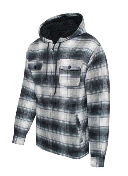 Men's Flannel Sherpa Lining Jacket