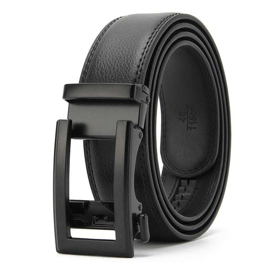 Men's Two-layer Leather Automatic Buckle Cowhide Real Business Casual Elevate Your Style with Our Men's Two-layer Leather Automatic Buckle Belt
 Introducing the ultimate accessory for the modern man, our Men's Two-layer Leather AutomatBelts-layer Leather Automatic Buckle Cowhide Real Business Casual BeltMENLL