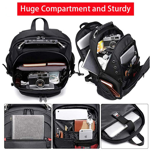 Ultimate 45L Laptop Backpack with USB Port for Men and Women - Ideal for Travel, School, and Daily Commutes