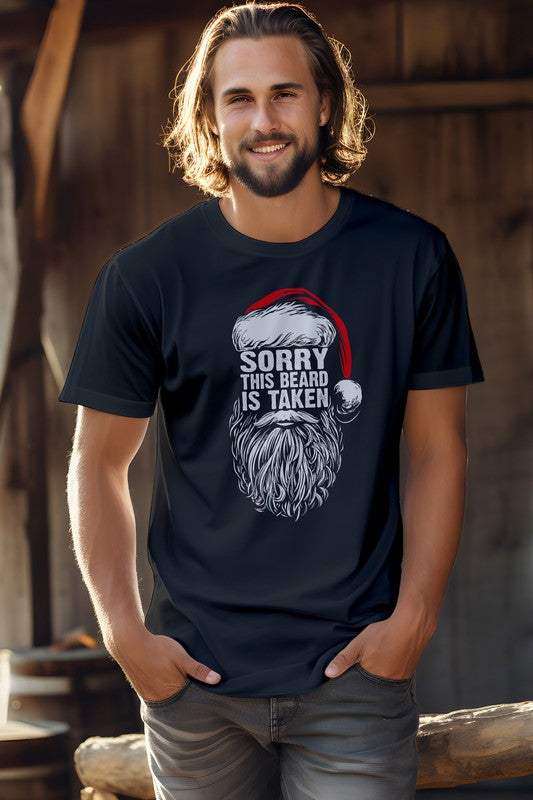 Sorry This Beard is Taken, Christmas Graphic Tee