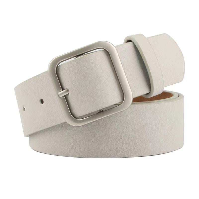 35cm Wide New Retro Alloy Square Buckle Belt35cm Wide New Retro Alloy Square Buckle Belt Elevate your style with the 35cm Wide New Retro Alloy Square Buckle Belt, an accessory that blends quality with modern dRetro Alloy Square Buckle BeltMENLL