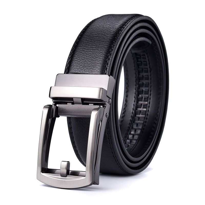 Men's Two-layer Cowhide Business Automatic Buckle BeltElevate Your Style with the Men's Two-layer Cowhide Business Automatic Buckle Belt If you are looking for a belt that combines sophistication with functionality, loo-layer Cowhide Business Automatic Buckle BeltMENLL