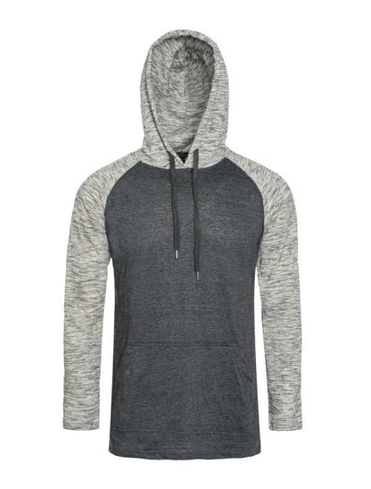 Vibrant Cotton Raglan Hoodie: Lightweight Comfort for Every Occasion