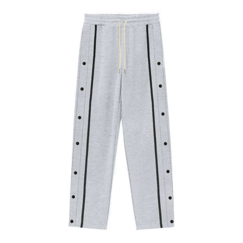 Casual Sports Breasted Pants Men's Loose Straight TrousersElevate Your Casual Wardrobe with Our Men's Loose Straight Trousers
 Discover ultimate comfort and style with our Casual Sports Breasted Pants. Perfect for any relaxMen PantsCasual Sports Breasted Pants Men'MENLL