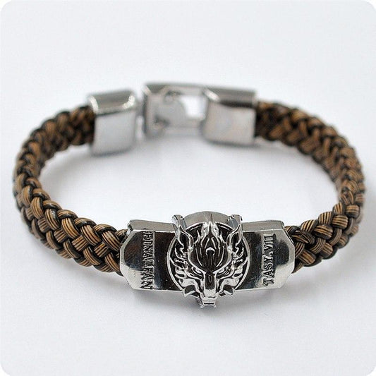 Game of Thrones Men's Leather House Pride Wristband - Stylish Bracelet for Warriors