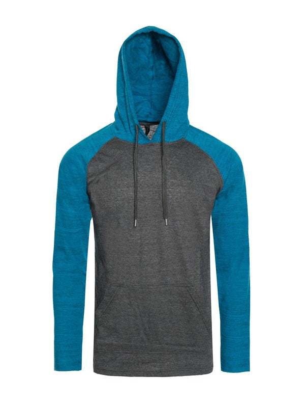 Vibrant Cotton Raglan Hoodie: Lightweight Comfort for Every Occasion