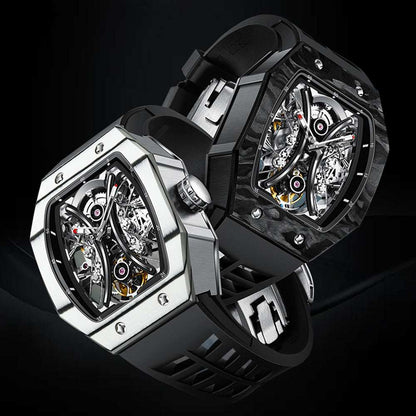 Aesop Richa Carbon Tourbillon Watch