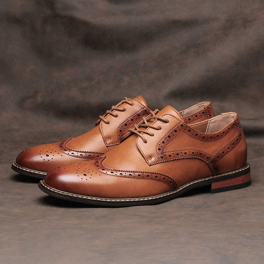 Classic Brogue Business Shoes MenStep into Elegance with Our Classic Brogue Business Shoes for Men
 Elevate your professional attire with our Classic Brogue Business Shoes, a perfect blend of style ShoesClassic Brogue Business Shoes MenMENLL