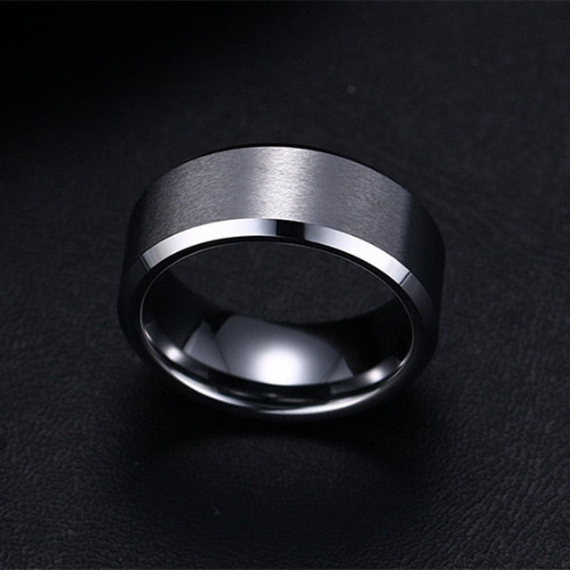 Titanium Men's Statement Ring