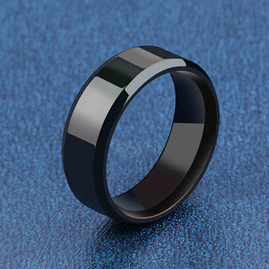 Titanium Men's Statement Ring