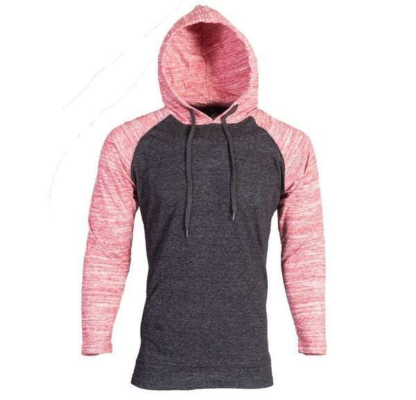 Vibrant Cotton Raglan Hoodie: Lightweight Comfort for Every Occasion