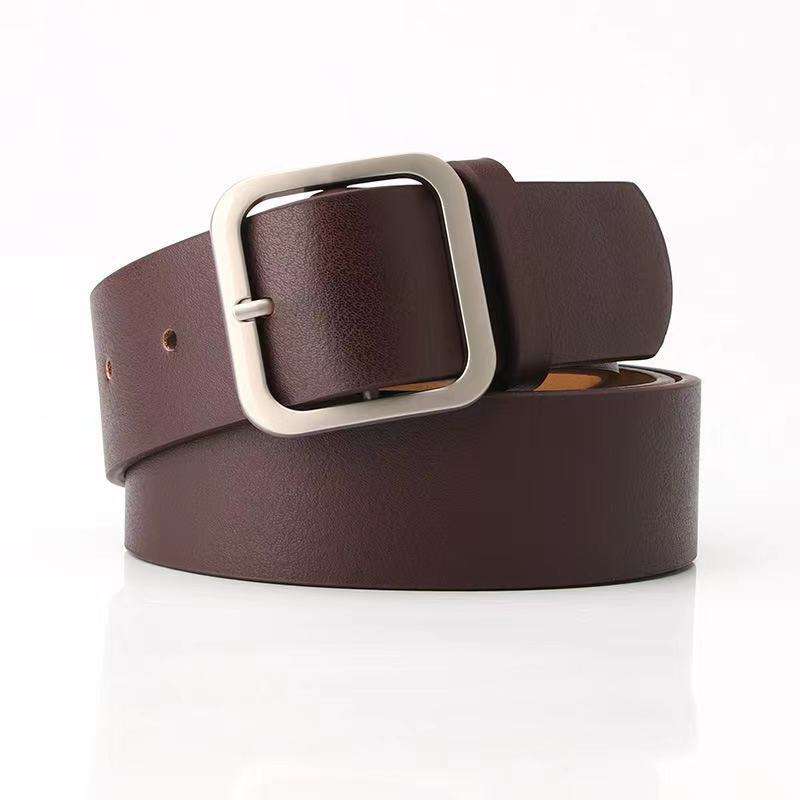 35cm Wide New Retro Alloy Square Buckle Belt35cm Wide New Retro Alloy Square Buckle Belt Elevate your style with the 35cm Wide New Retro Alloy Square Buckle Belt, an accessory that blends quality with modern dRetro Alloy Square Buckle BeltMENLL