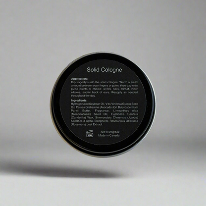 Cedar Tobacco Solid Cologne - Cedar Tobacco