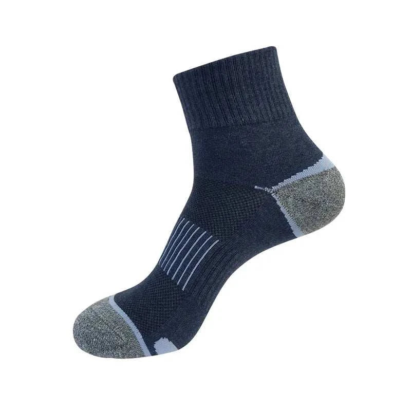 5 Pack New Men's Sport Ankle Socks Cotton Cushioned Quarter Sock AthleElevate Your Game with Our Men's Sport Ankle Socks
 Step up your athletic performance with our 5 Pack Men's Sport Ankle Socks. Designed for the modern athlete, theseSport Ankle Socks Cotton Cushioned Quarter Sock Athletic Basketball Thick Compression Outdoor Running SocksMENLL