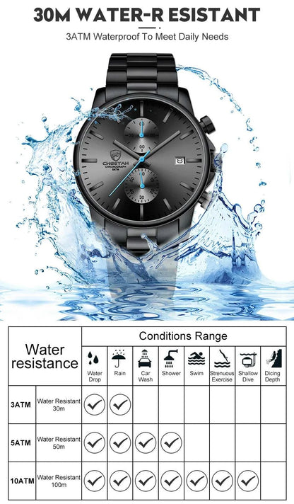 Watches for Men Warterproof Sports Mens Watch CHEETAH Top Brand LuxuryDiscover the Ultimate Sports Watch for Men
 Introducing the Watches for Men Waterproof Sports Mens Watch CHEETAH—your perfect companion for both business and leisureMen Warterproof Sports Mens Watch CHEETAH Top Brand Luxury Clock Male Business Quartz Wristwatch Relogio MasculinoMENLL