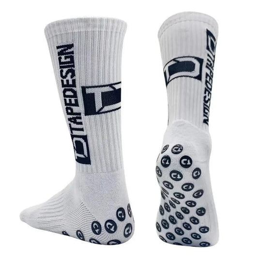 Men's High-Performance Anti-Slip Football Socks - Breathable and Cushioned Soccer Socks for Enhanced Stability