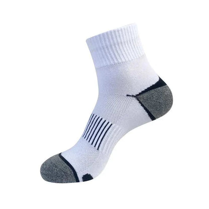 5 Pack New Men's Sport Ankle Socks Cotton Cushioned Quarter Sock AthleElevate Your Game with Our Men's Sport Ankle Socks
 Step up your athletic performance with our 5 Pack Men's Sport Ankle Socks. Designed for the modern athlete, theseSport Ankle Socks Cotton Cushioned Quarter Sock Athletic Basketball Thick Compression Outdoor Running SocksMENLL