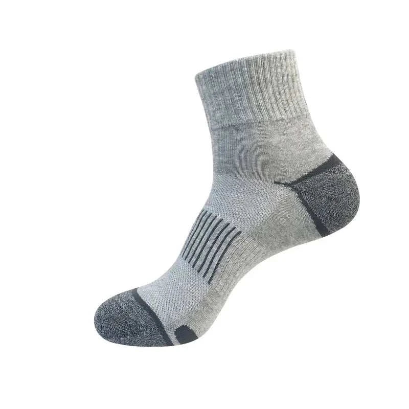 5 Pack New Men's Sport Ankle Socks Cotton Cushioned Quarter Sock AthleElevate Your Game with Our Men's Sport Ankle Socks
 Step up your athletic performance with our 5 Pack Men's Sport Ankle Socks. Designed for the modern athlete, theseSport Ankle Socks Cotton Cushioned Quarter Sock Athletic Basketball Thick Compression Outdoor Running SocksMENLL