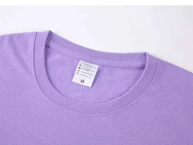 100% Cotton T-shirt Men Women Solid Color O Neck Short-sleeved Tops SuElevate Your Wardrobe with Our 100% Cotton Solid Color T-shirt
 Introducing the ultimate summer essential for both men and women - our 100% Cotton O Neck Short-sleevMen Shirts-shirt Men Women Solid ColorMENLL