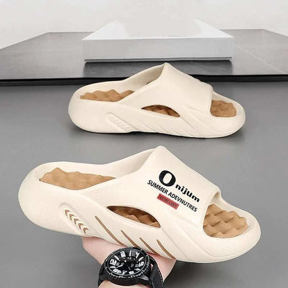 2024 New Men Massage Slippers Slides Indoor Outdoor Sandals Beach CasuSPECIFICATIONSBrand Name: RUI&amp;XINGHUIShoes Type: SlidesApplicable Place: OutsideOrigin: Mainland ChinaCN: FujianSeason: SummerUpper Material: EVAFit: Fits true tMen Massage Slippers Slides Indoor Outdoor Sandals Beach Casual Shoes Comfortable Sole Men'MENLL