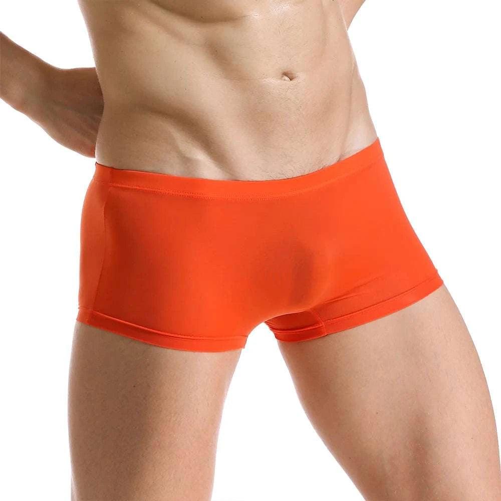 Men Ice Silk Briefs Shorts Boxer Underpants Trunks Sexy Underwear BreaElevate Your Underwear Collection with Our Men's Ice Silk Briefs
 Discover the perfect combination of comfort and style with our Men Ice Silk Briefs Shorts Boxer UndMen Ice Silk Briefs Shorts Boxer Underpants Trunks Sexy Underwear Breathable Soft Low-rise Transparent Super Thin Men BoxerMENLL