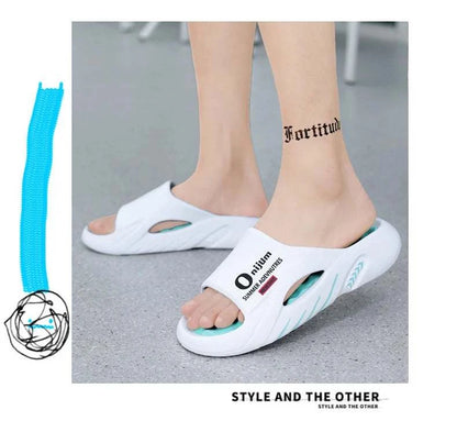 2024 New Men Massage Slippers Slides Indoor Outdoor Sandals Beach CasuSPECIFICATIONSBrand Name: RUI&amp;XINGHUIShoes Type: SlidesApplicable Place: OutsideOrigin: Mainland ChinaCN: FujianSeason: SummerUpper Material: EVAFit: Fits true tMen Massage Slippers Slides Indoor Outdoor Sandals Beach Casual Shoes Comfortable Sole Men'MENLL