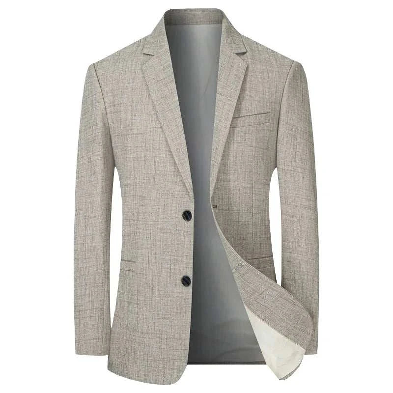 2024 New Men Suit Jacket Thin Blazers Spring Autumn Solid Business CasSPECIFICATIONSBrand Name: FAVOCENTClothing Length: regularApplicable Scene: CASUALHign-concerned Chemical: NoneMaterial: POLYESTERStyle: CasualApplicable Season: SprMen Suit Jacket Thin Blazers Spring Autumn Solid Business Casual Suit Jacket Men Clothing Blazer Hombre CoatsMENLL