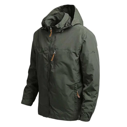 Ultimate Men's Waterproof Windbreaker Jacket: 2024 Stylish Winter Coat for Hiking & Casual Adventures