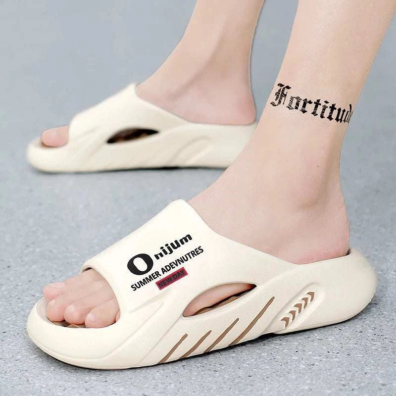 2024 New Men Massage Slippers Slides Indoor Outdoor Sandals Beach CasuSPECIFICATIONSBrand Name: RUI&amp;XINGHUIShoes Type: SlidesApplicable Place: OutsideOrigin: Mainland ChinaCN: FujianSeason: SummerUpper Material: EVAFit: Fits true tMen Massage Slippers Slides Indoor Outdoor Sandals Beach Casual Shoes Comfortable Sole Men'MENLL