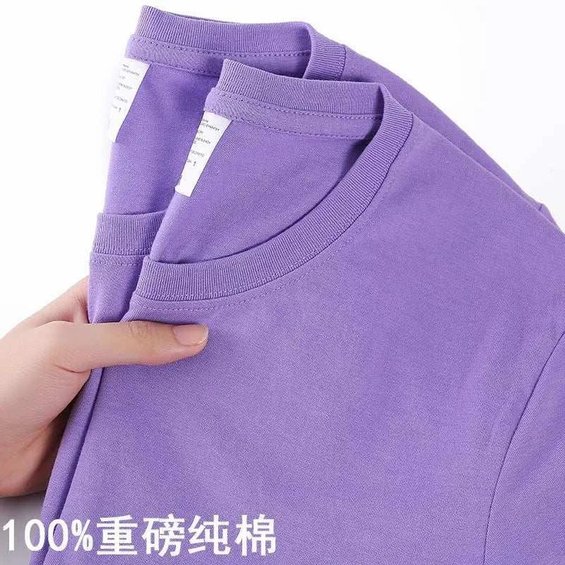 100% Cotton T-shirt Men Women Solid Color O Neck Short-sleeved Tops SuElevate Your Wardrobe with Our 100% Cotton Solid Color T-shirt
 Introducing the ultimate summer essential for both men and women - our 100% Cotton O Neck Short-sleevMen Shirts-shirt Men Women Solid ColorMENLL