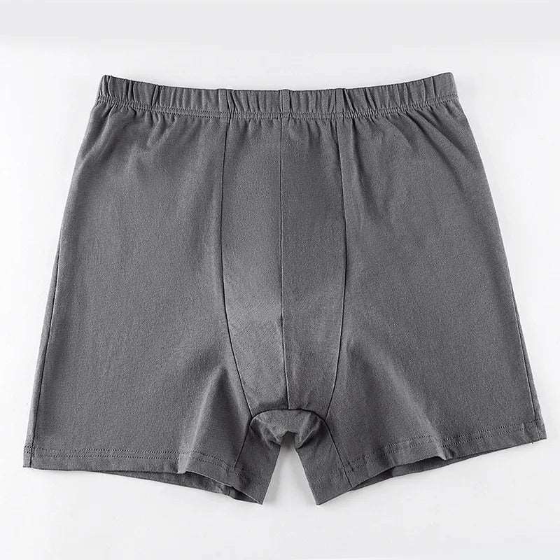 5pcs/Lot Large Size Men's Panties High Rise Loose Men Underwear Boxer Shorts 100 Cotton Men's Boxers Man Pack Underpants For Men