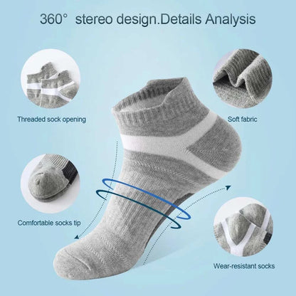 2023 New Men Socks Cotton Breathable and Sweat-Absorbing Men's QuarterElevate Your Comfort with Our 2023 New Men's Quarter Ankle Socks
 Experience the perfect blend of style, functionality, and comfort with our 2023 New Men Socks. CrafQuarter Ankle Socks IdealMENLL