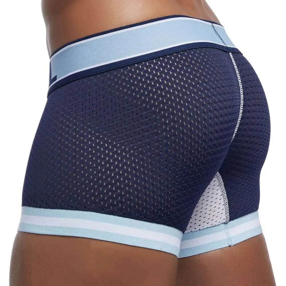 Ultimate Comfort Mesh Men's Boxer Briefs for All-Day Freshness