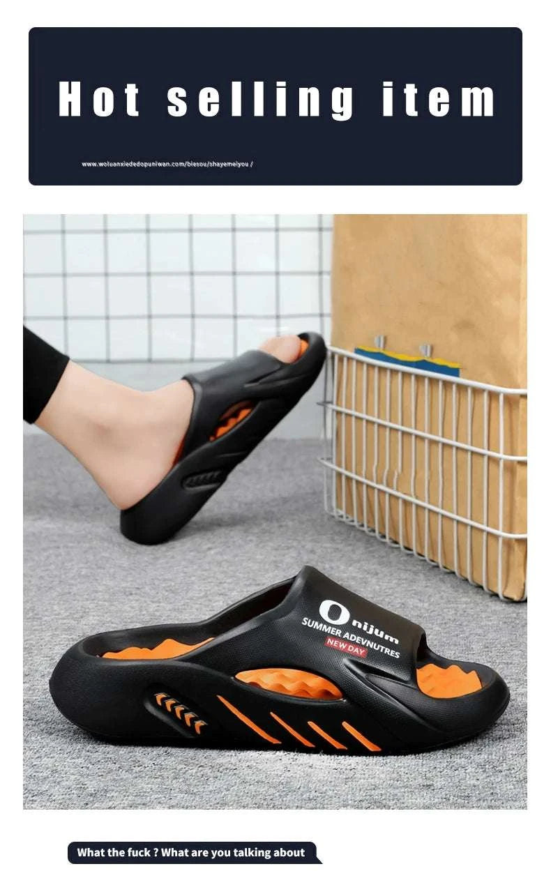 2024 New Men Massage Slippers Slides Indoor Outdoor Sandals Beach CasuSPECIFICATIONSBrand Name: RUI&amp;XINGHUIShoes Type: SlidesApplicable Place: OutsideOrigin: Mainland ChinaCN: FujianSeason: SummerUpper Material: EVAFit: Fits true tMen Massage Slippers Slides Indoor Outdoor Sandals Beach Casual Shoes Comfortable Sole Men'MENLL