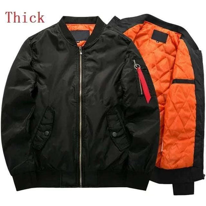 2023 New MA1 Pilot Bomb Jacket Men's Autumn and Winter Thickened BasebSPECIFICATIONSBrand Name: NoEnName_NullOrigin: Mainland ChinaCN: FujianApplicable Season: Spring and AutumnMaterial: COTTONMaterial: POLYESTERThickness: StandardLiniWinter Thickened Baseball Suit Casual Coat Men'MENLL