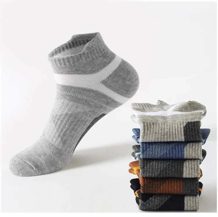 2023 New Men Socks Cotton Breathable and Sweat-Absorbing Men's QuarterElevate Your Comfort with Our 2023 New Men's Quarter Ankle Socks
 Experience the perfect blend of style, functionality, and comfort with our 2023 New Men Socks. CrafQuarter Ankle Socks IdealMENLL