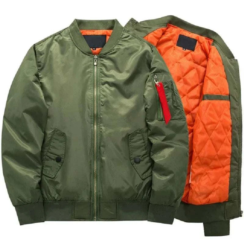 2023 New MA1 Pilot Bomb Jacket Men's Autumn and Winter Thickened BasebSPECIFICATIONSBrand Name: NoEnName_NullOrigin: Mainland ChinaCN: FujianApplicable Season: Spring and AutumnMaterial: COTTONMaterial: POLYESTERThickness: StandardLiniWinter Thickened Baseball Suit Casual Coat Men'MENLL