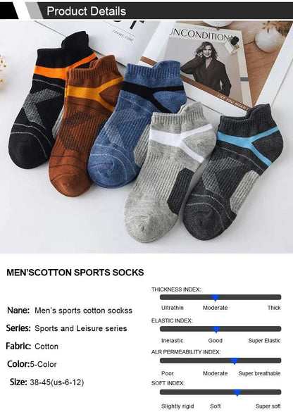 2023 New Men Socks Cotton Breathable and Sweat-Absorbing Men's QuarterElevate Your Comfort with Our 2023 New Men's Quarter Ankle Socks
 Experience the perfect blend of style, functionality, and comfort with our 2023 New Men Socks. CrafQuarter Ankle Socks IdealMENLL