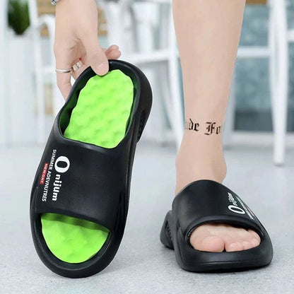 2024 New Men Massage Slippers Slides Indoor Outdoor Sandals Beach CasuSPECIFICATIONSBrand Name: RUI&amp;XINGHUIShoes Type: SlidesApplicable Place: OutsideOrigin: Mainland ChinaCN: FujianSeason: SummerUpper Material: EVAFit: Fits true tMen Massage Slippers Slides Indoor Outdoor Sandals Beach Casual Shoes Comfortable Sole Men'MENLL