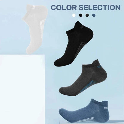 Ultimate Comfort Men's Ankle Socks - 5 Pairs of Breathable Sports-Ready Thin Cut Casual Wear!