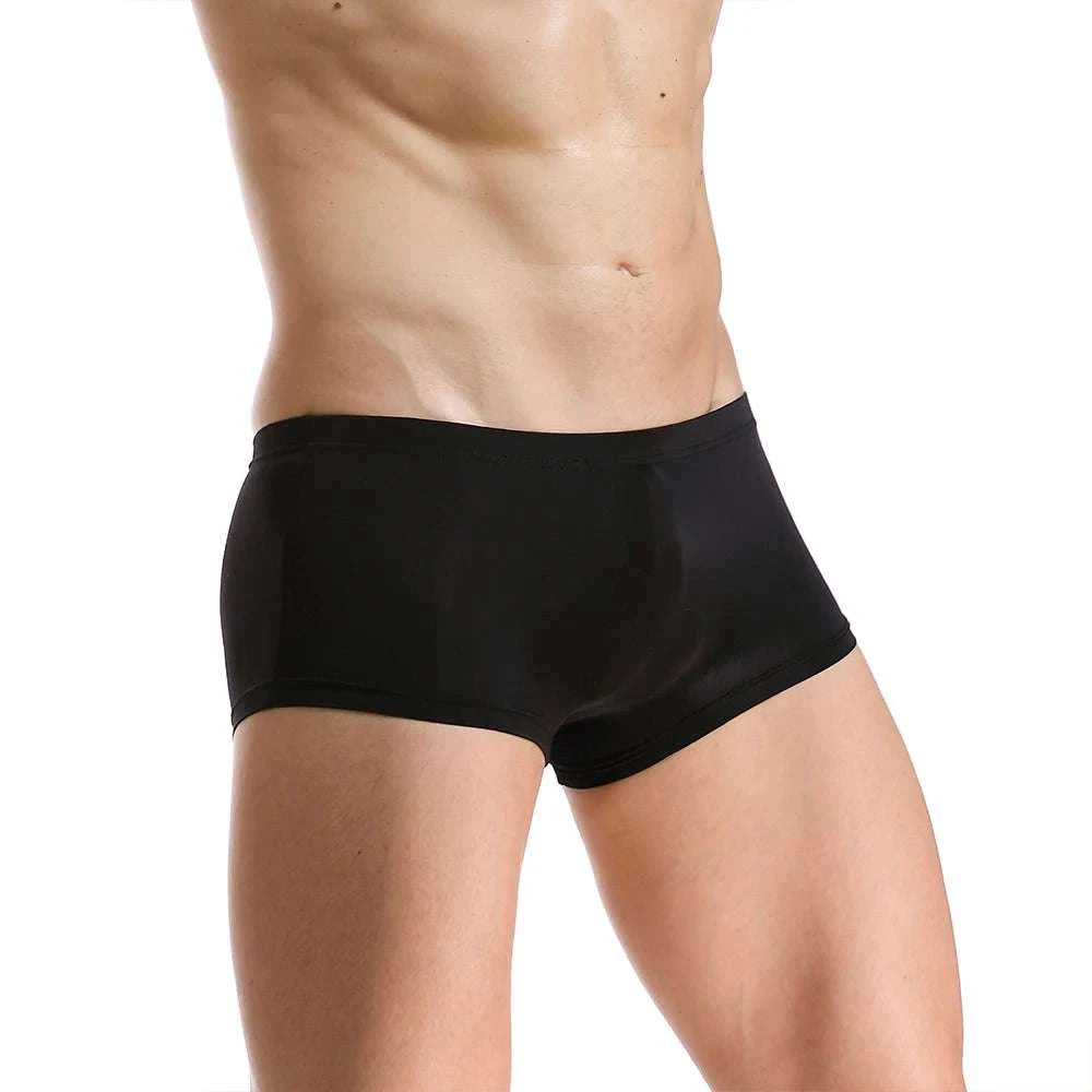 Men Ice Silk Briefs Shorts Boxer Underpants Trunks Sexy Underwear BreaElevate Your Underwear Collection with Our Men's Ice Silk Briefs
 Discover the perfect combination of comfort and style with our Men Ice Silk Briefs Shorts Boxer UndMen Ice Silk Briefs Shorts Boxer Underpants Trunks Sexy Underwear Breathable Soft Low-rise Transparent Super Thin Men BoxerMENLL