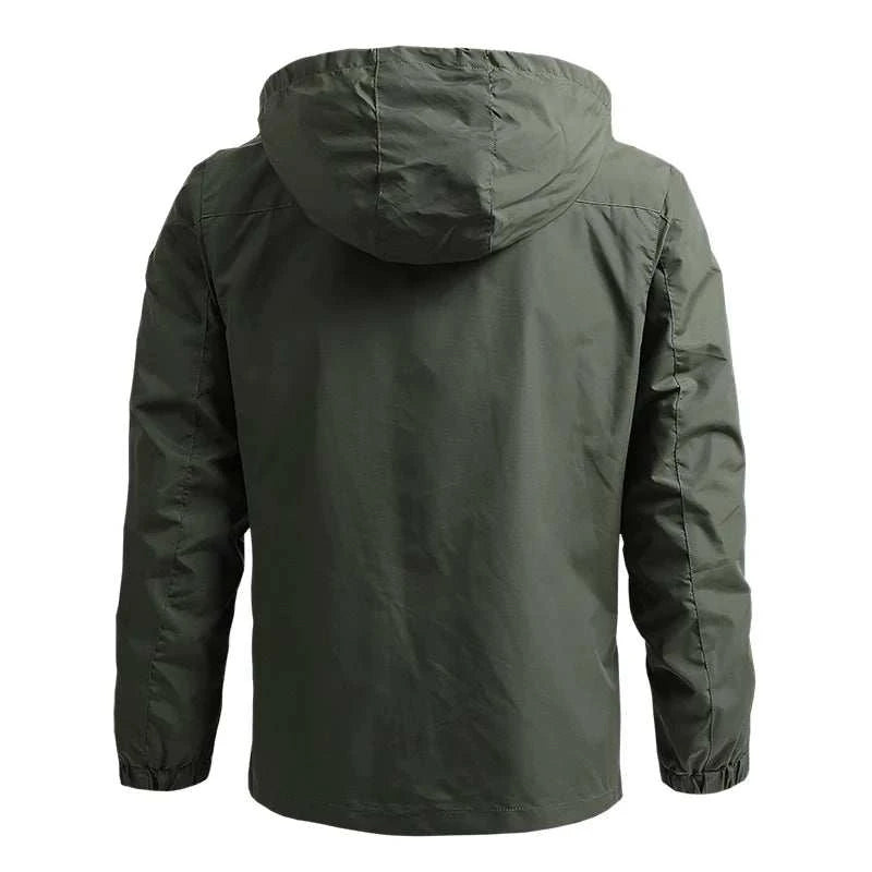 Ultimate Men's Waterproof Windbreaker Jacket: 2024 Stylish Winter Coat for Hiking & Casual Adventures