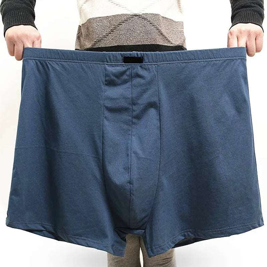 5pcs/Lot Large Size Men's Panties High Rise Loose Men Underwear Boxer Shorts 100 Cotton Men's Boxers Man Pack Underpants For Men