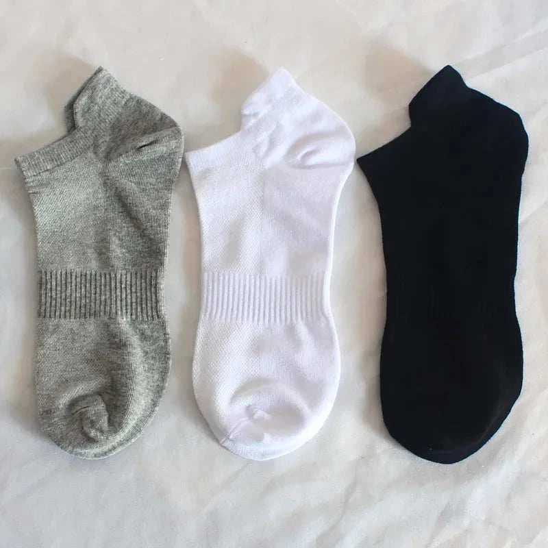 Ultimate Comfort Ankle Socks - 6 Pairs of Stylish and Breathable Cotton Sports Socks for Couples and Students