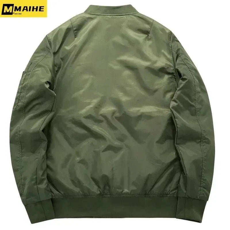 2023 New MA1 Pilot Bomb Jacket Men's Autumn and Winter Thickened BasebSPECIFICATIONSBrand Name: NoEnName_NullOrigin: Mainland ChinaCN: FujianApplicable Season: Spring and AutumnMaterial: COTTONMaterial: POLYESTERThickness: StandardLiniWinter Thickened Baseball Suit Casual Coat Men'MENLL