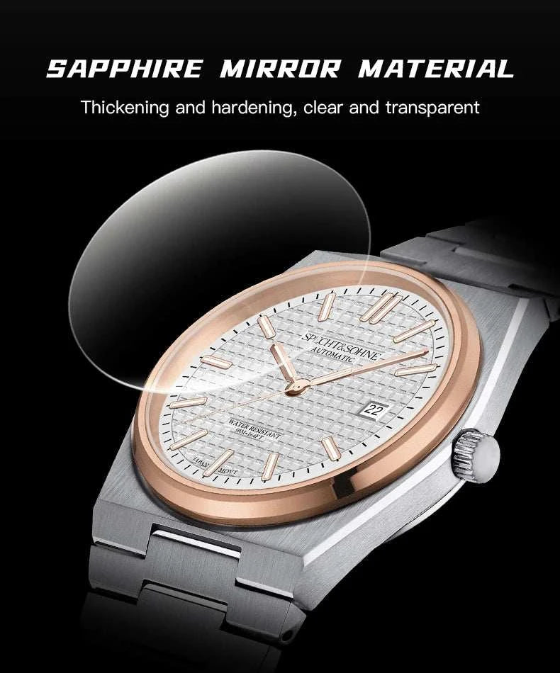 2024 New 37MM SPECHT&SOHNE Men Automatic Mechanical Watches Japan NH35Experience Timeless Luxury
 Elevate your style with the exquisite SPECHT&amp;SOHNE Men Automatic Mechanical Watch. This remarkable timepiece is designed for the mode2024MENLL