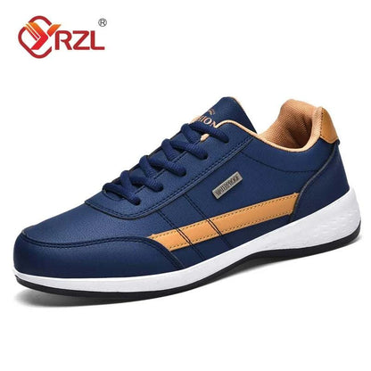 Adventure-Ready Waterproof Leather Sneakers for Men