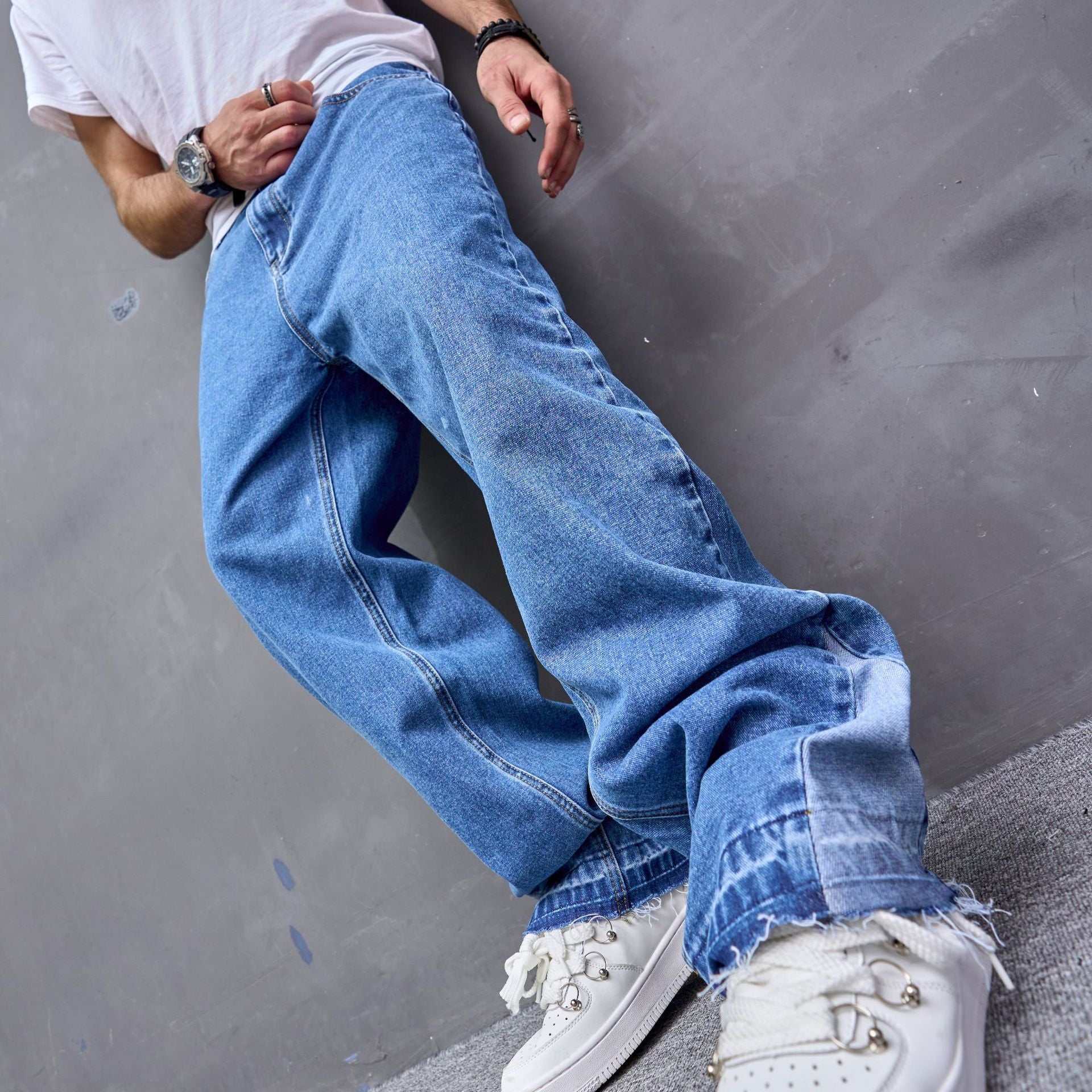 Vintage Casual Jeans Men American Style TrendElevate Your Style with Vintage Casual Jeans
 Step out confidently in our Vintage Casual Jeans for Men, a seamless blend of classic American style and modern comfortVintage Casual Jeans Men American Style TrendMENLL