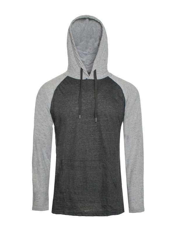 Vibrant Cotton Raglan Hoodie: Lightweight Comfort for Every Occasion